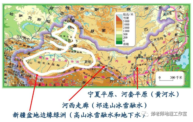 南高北低的地形决定了宁夏南寒北暖的气候,此外,宁夏地处高纬度,昼夜