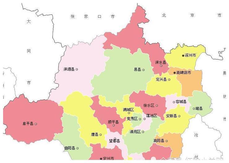 河北省的区划调整,11个地级市之一,保定市为何有26个区县?