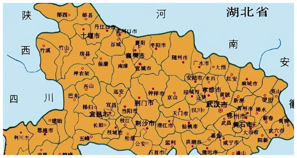 河南与湖北的区划调整,当年100多个村庄,为何分给湖北