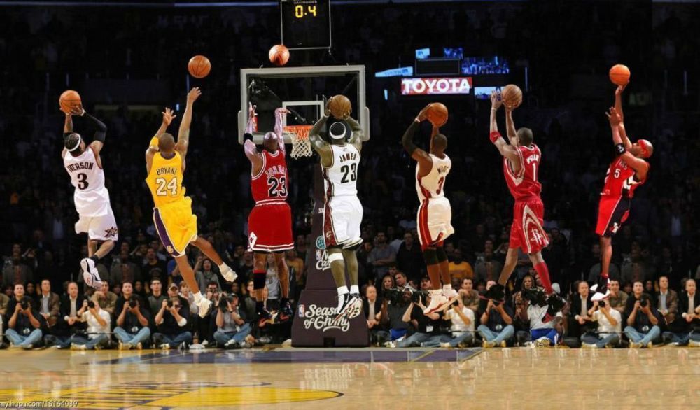 nba历史上,谁的投篮姿势最帅?