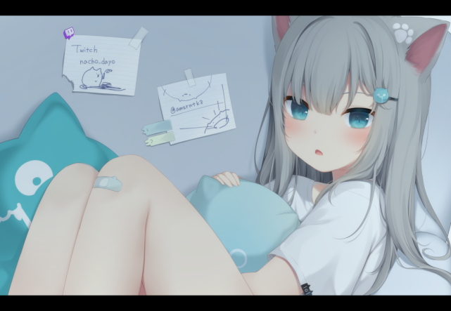 二次元可爱猫女_画师作品_灰猫专辑【12p】