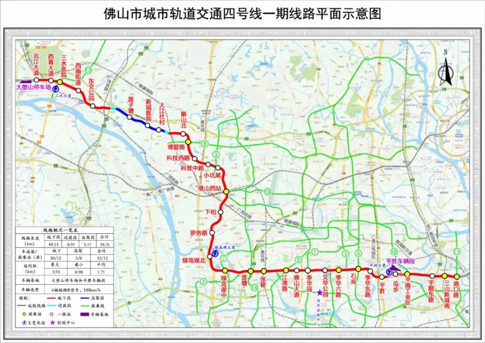 8个站点途经桂城佛山地铁4号线一期获批争取及早开工建设