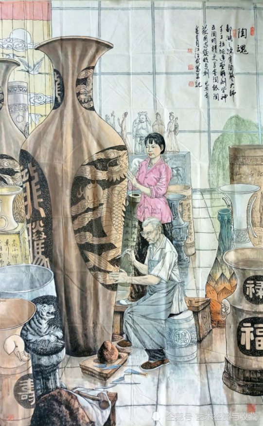 热血铸军魂—著名画家江治安作品赏析_腾讯新闻