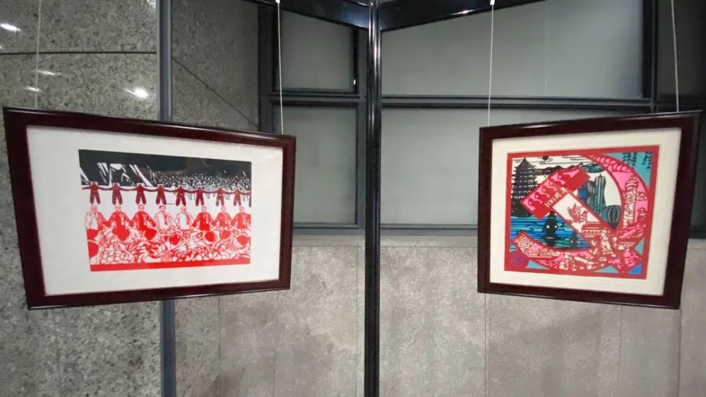 红色印记|"2021年杭州市青少年创意剪纸大赛"优秀作品
