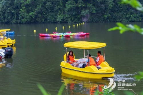 四面山龙潭湖景区游乐项目今天正式营业