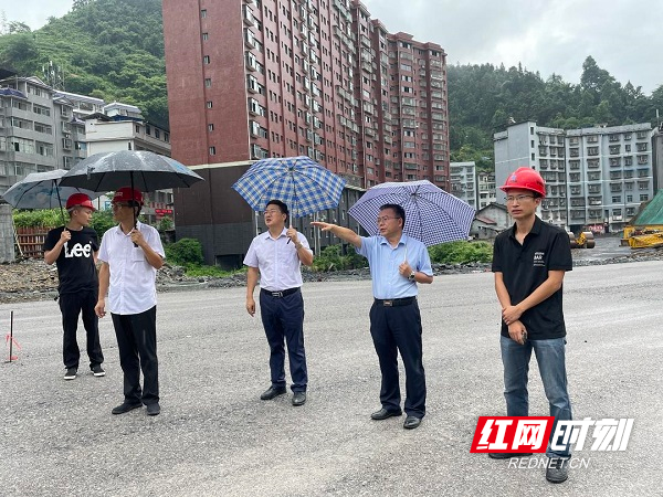 古丈县邓晓东调研张吉怀铁路古丈西站和进站路等项目建设