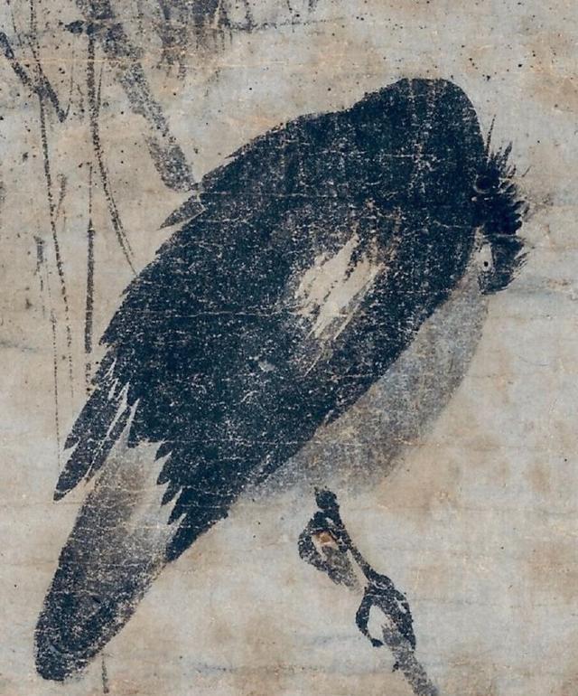 南宋牧溪的这幅神作:画鸟不画其首,笔墨又飒又寂寥