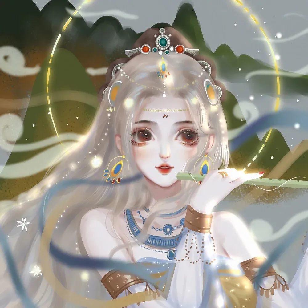 古风手绘动漫女生头像【441期】