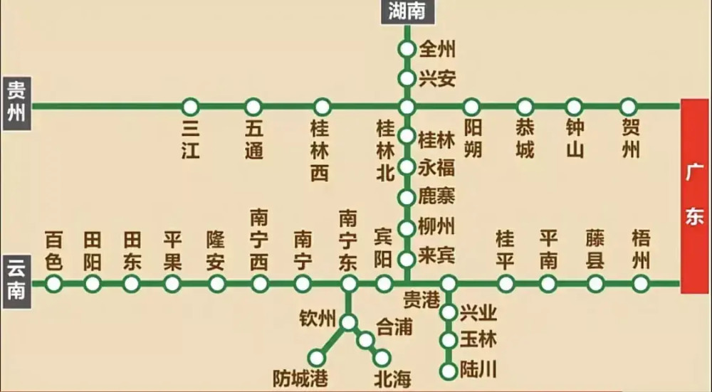 广西高铁线路图_腾讯新闻