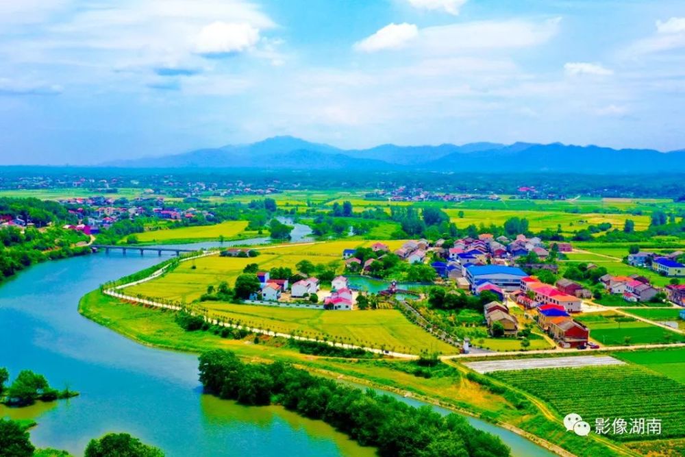 湖南的乡村美景,无需滤镜!
