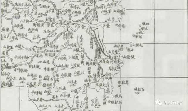 【地图】浙江全省舆图之温州平阳