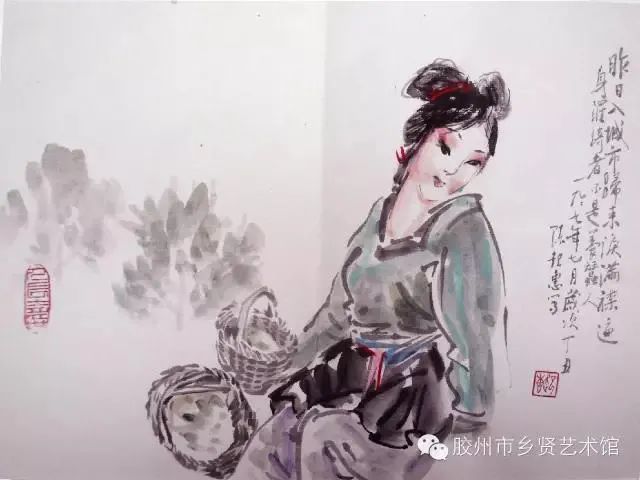 人物志:揭秘,上世纪40年代胶州著名画家!