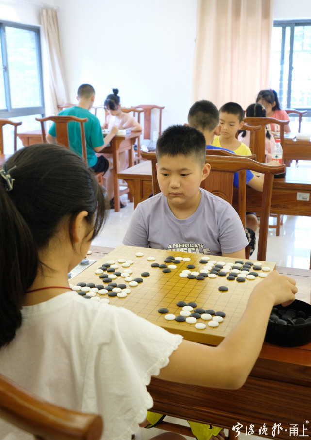 专业棋手支招宁波市青少年围棋队备战省赛