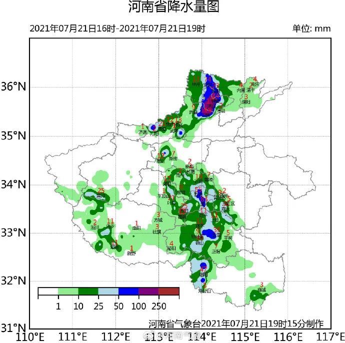 25人遇难!河南暴雨红色预警一直高挂,雨水减弱要等到22日夜间前后