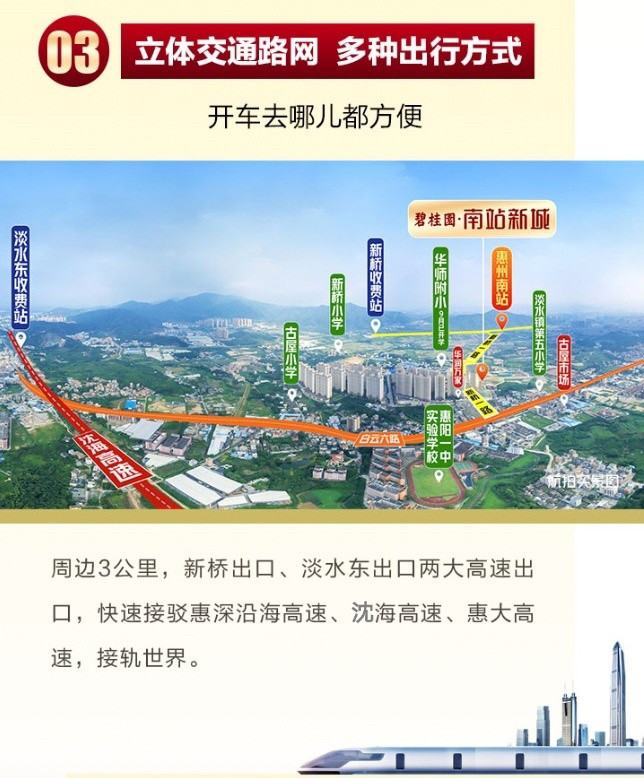惠州南站新城 惠州未来最大的新城 未来可期