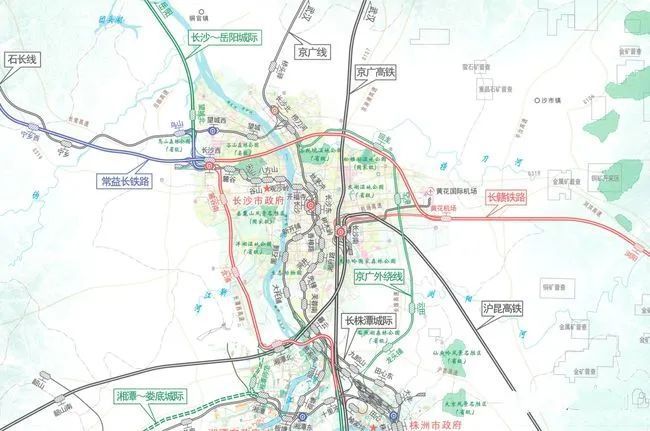 长沙高铁西站将引入京广普铁,株洲的交通枢纽地位将被"肢解"?