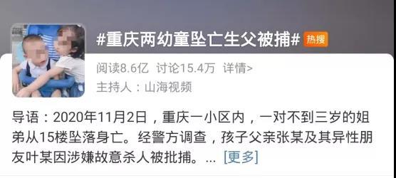 重庆姐弟坠亡案细节曝光影帝父亲欲装悲痛逃罪警察没给他机会