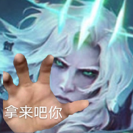 搞笑表情包:拿来吧你!