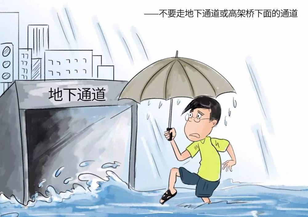 暴雨自救指南