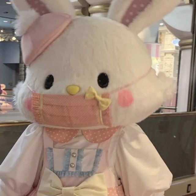 兔兔子头像喔!