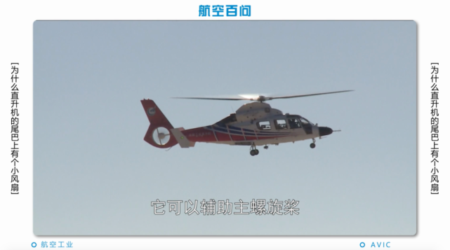 为什么直升机的尾巴上有个"小风扇"?