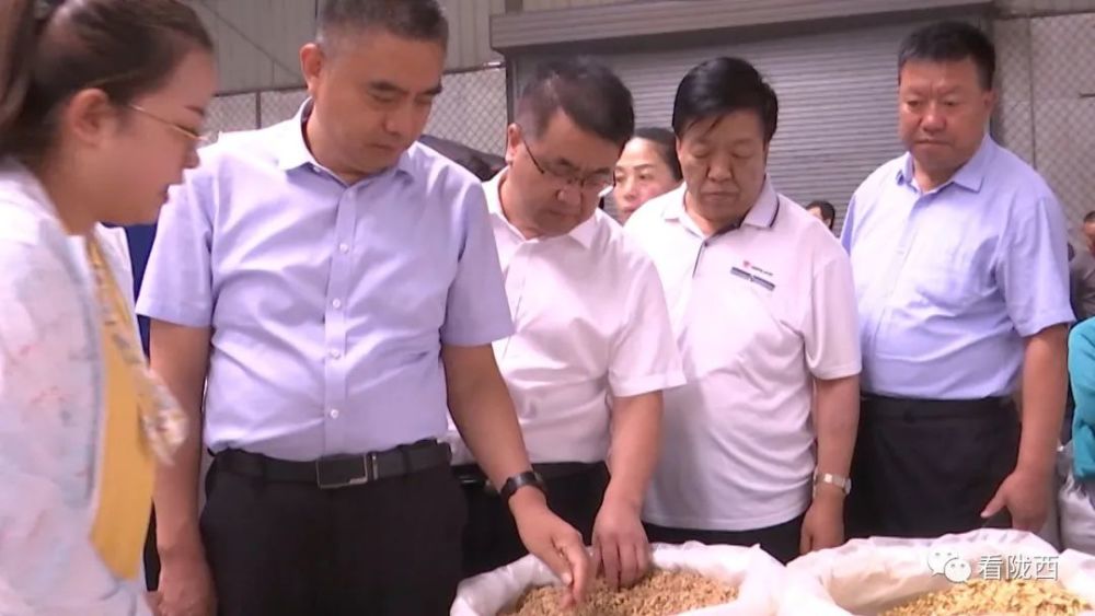 山西省平顺县政协考察陇西中医药产业