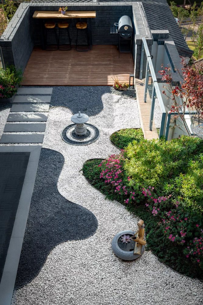 日式庭院设计攻略,面积不大的院子,日式风格花园是你最好的选择