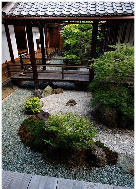 日式庭院设计攻略,面积不大的院子,日式风格花园是你最好的选择
