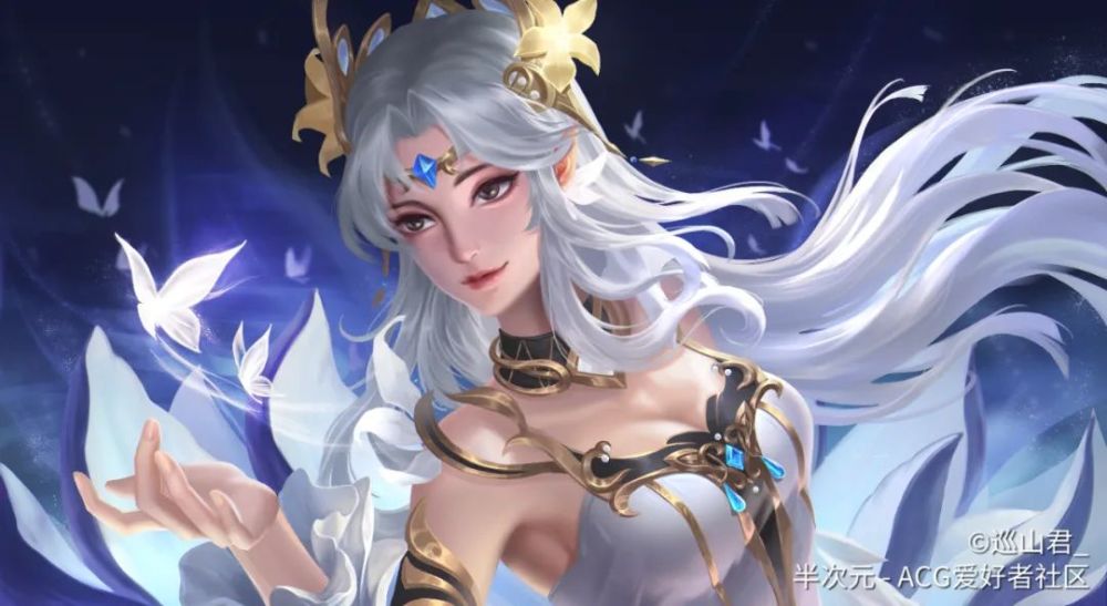 貂蝉金色仲夏夜同人壁纸头像万事不过美梦一场王者荣耀一