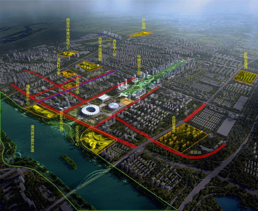 四年巨变,西安国际港务区新城建设的时代样本