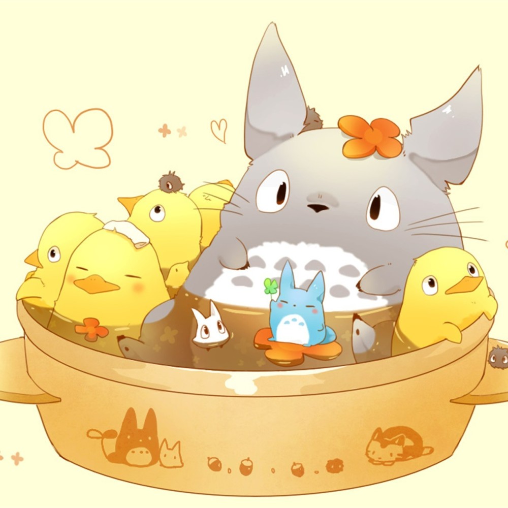 动漫头像·龙猫并不想减肥