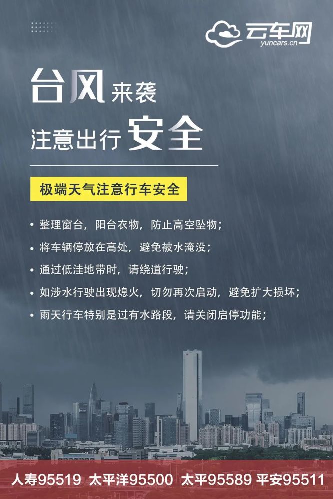 本周末台风"烟花"预计影响上海 居家与行车安全划重点!