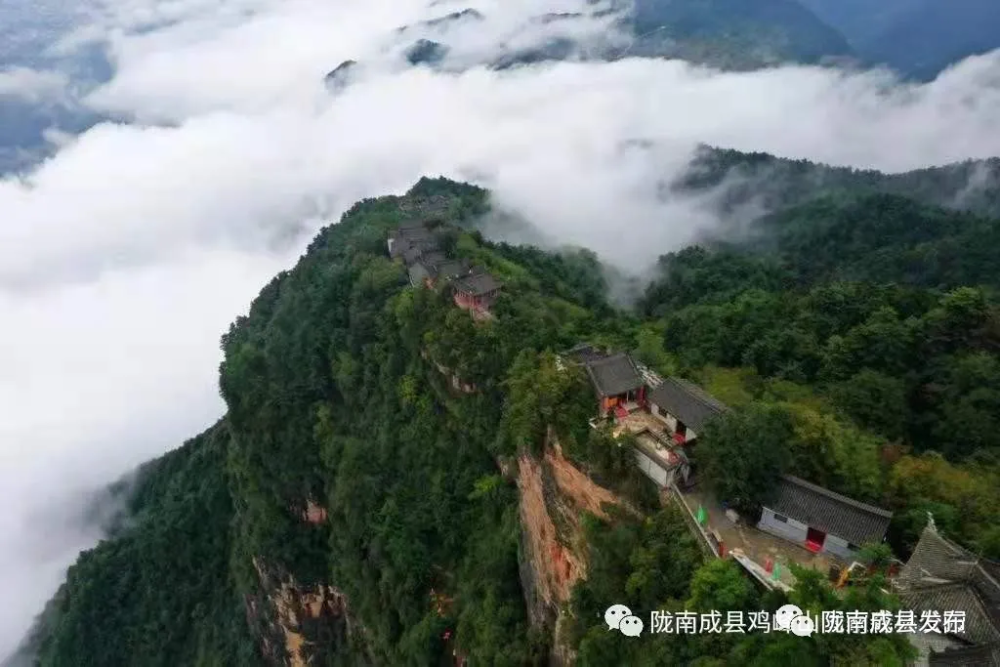 凉爽宜人走上成县鸡峰山避暑去