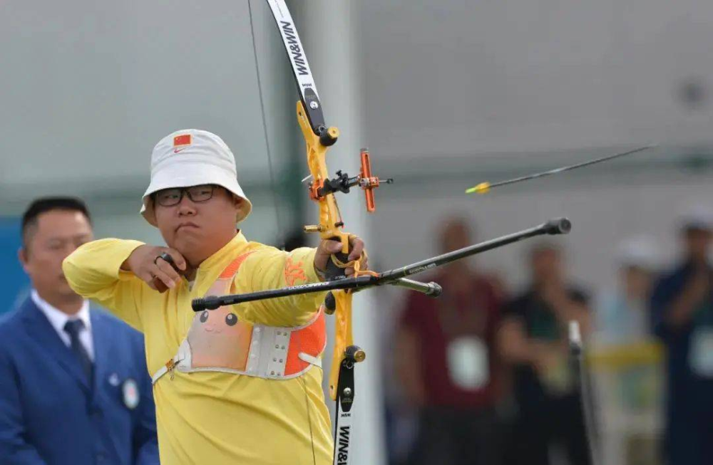 olympics 东京奥运会 另外, 青岛小伙王大鹏也在中午的 射箭男子反曲