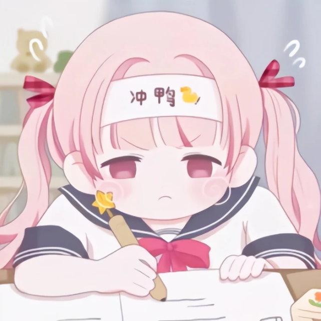 动漫女头|姐妹们,每天也要积极向上啊