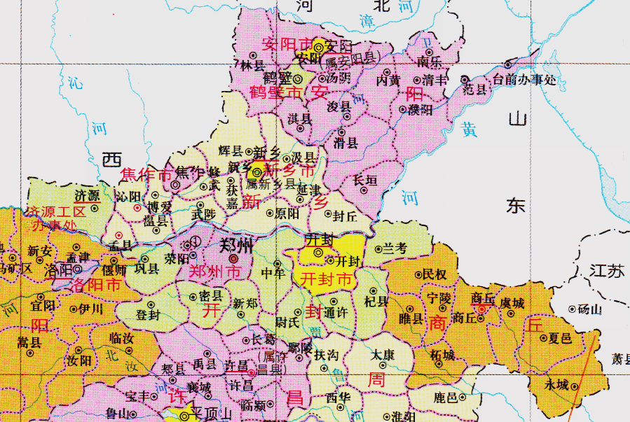 河南省的区划调整,17个地级市之一,焦作市为何有10个区县?