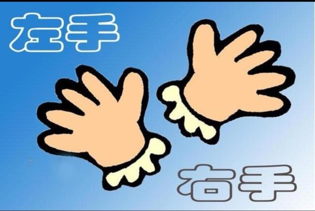 兄弟俩中哥哥像整天忙忙活活的右手,弟弟是闲着没事干