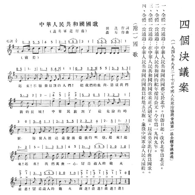 百年风华义勇军进行曲历史的见证最好的国歌