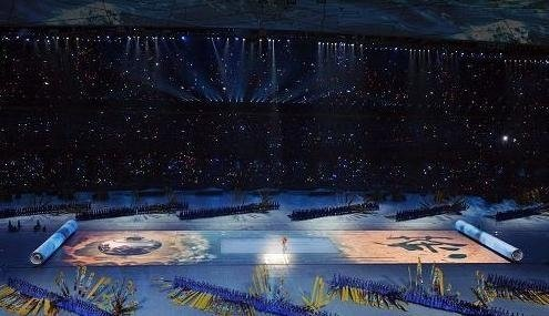 08年北京奥运会开幕式画面