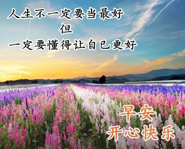 早上好朋友,清晨超暖心早安问候语图片表情带字,早安清晨短信问候祝福