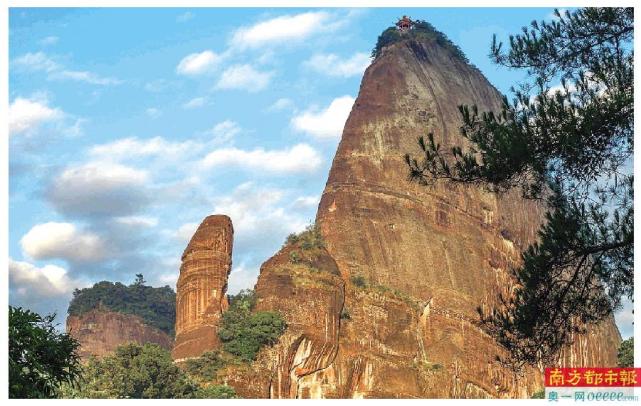 丹霞山风景.