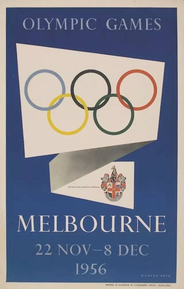 1956年,第16届 澳大利亚墨尔本奥运会