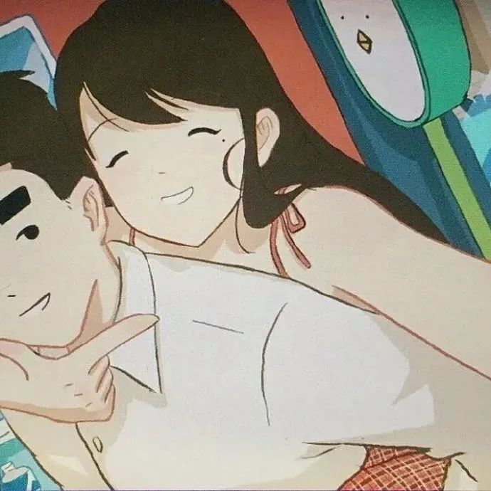 情侣头像能起江湖晚