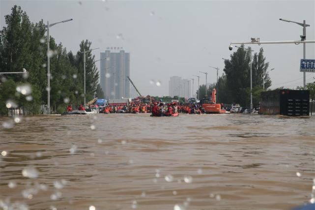 河南新乡泄洪区现场图集丨记者再次遇到"失联"合肥师