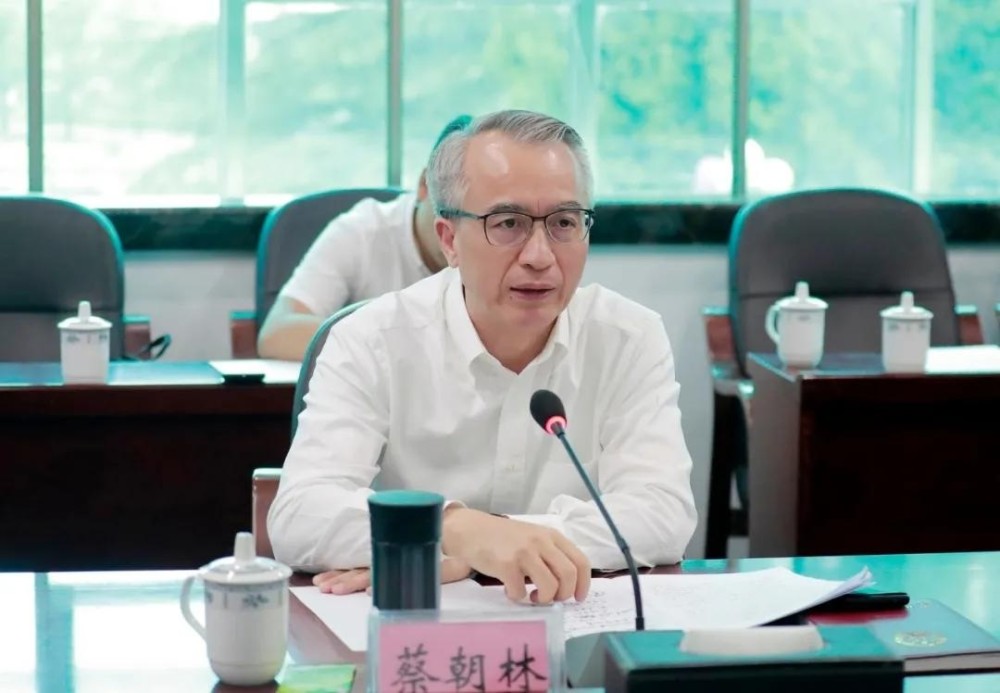 蔡朝林到安调研指导工作