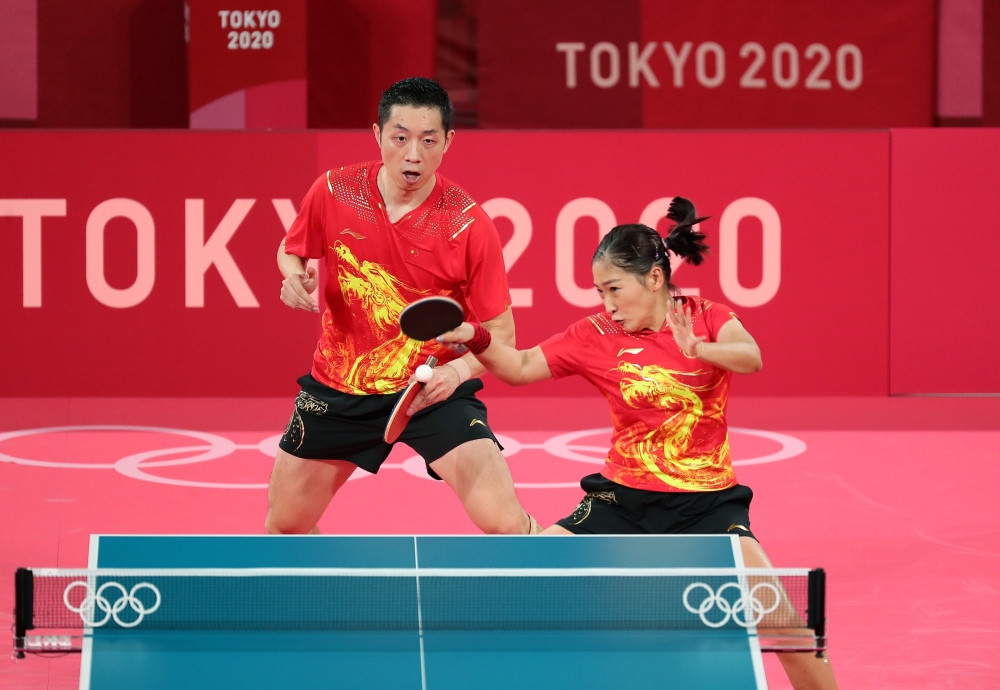 (东京奥运会)乒乓球——许昕/刘诗雯晋级混双八强