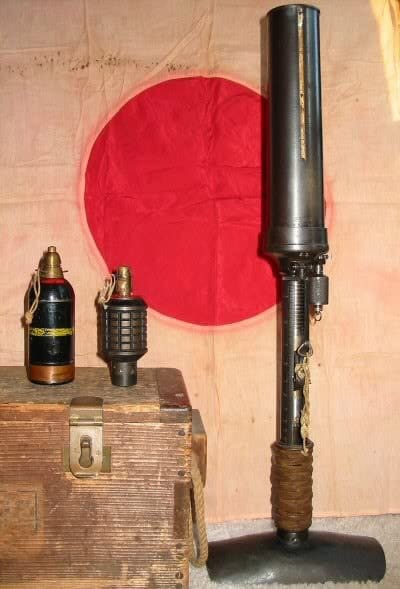看着简单,细节不少 二战日军八九式重掷弹筒解析