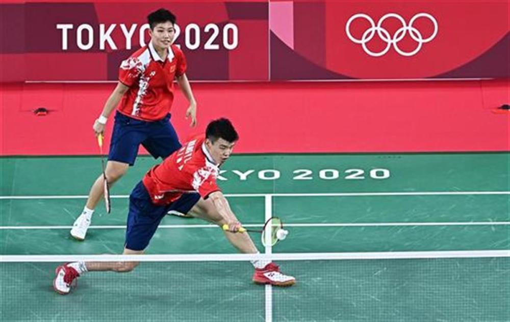 东京奥运会羽毛球小组赛首轮:中国5对组合均获胜