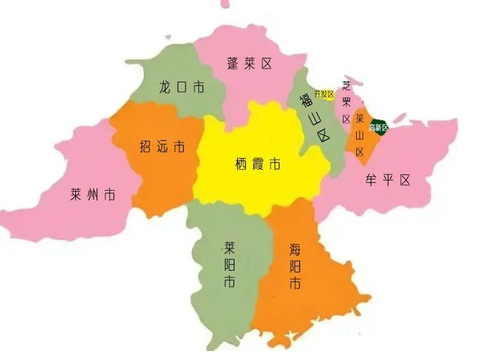山东省的区划调整16个地级市之一烟台市如何有11个区县