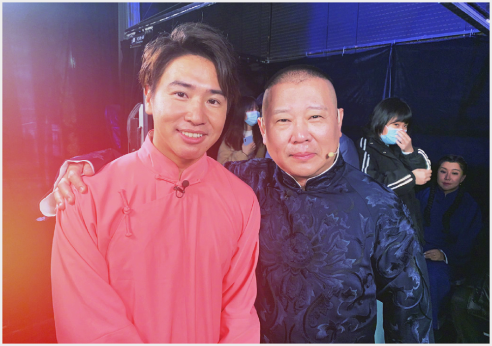 欧弟也是郭德纲在节目中口盟收的徒弟,2021年,德云社"龙"字科招生